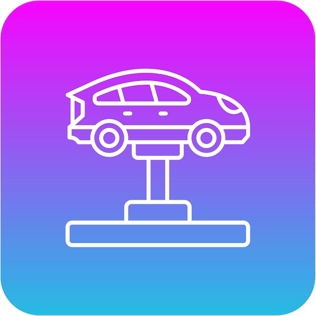 Icono del coche hidráulico