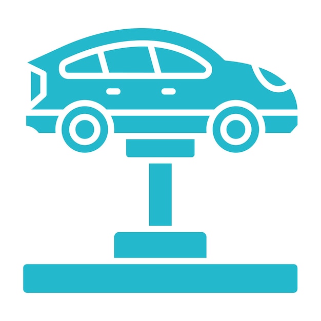 Icono del coche hidráulico