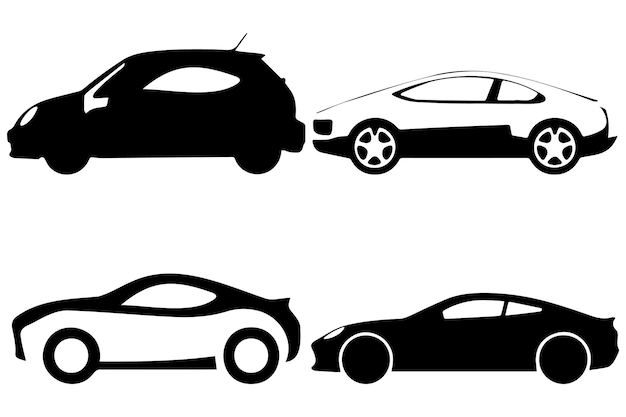 Icono de coche ilustración vectorial