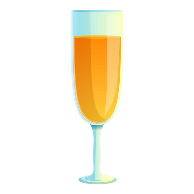 Icono de cóctel de jugo tónico Icono vectorial de cóctele de jugo tónico para diseño web aislado sobre fondo blanco