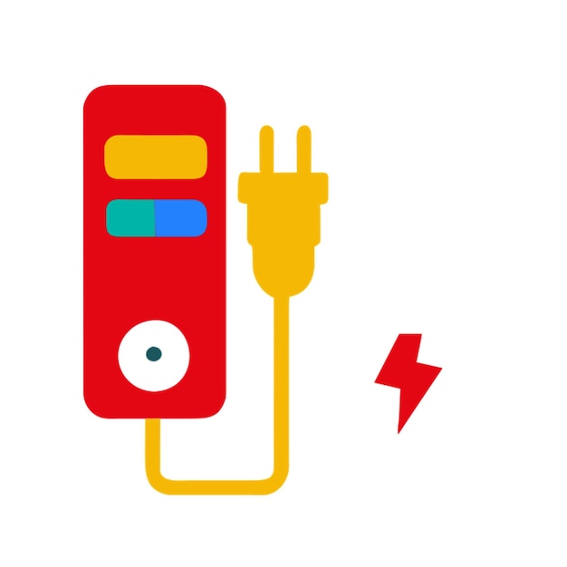 icono de código eléctrico