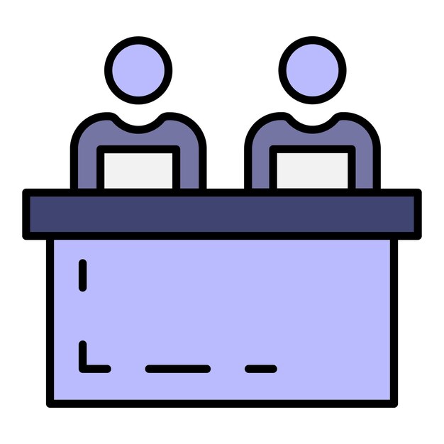 Icono de cohesión del entrenador Contorno del icono del vector de cohesión del entrenador color plano aislado