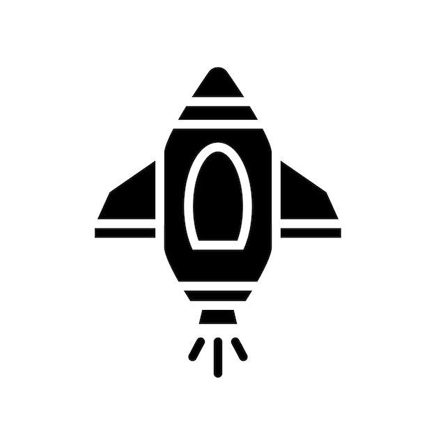 icono de cohete plantilla vectorial logotipo colección de moda diseño plano