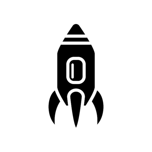 icono de cohete plantilla vectorial logotipo colección de moda diseño plano