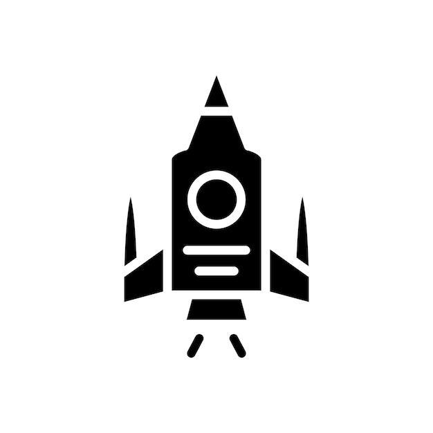 icono de cohete plantilla vectorial logotipo colección de moda diseño plano