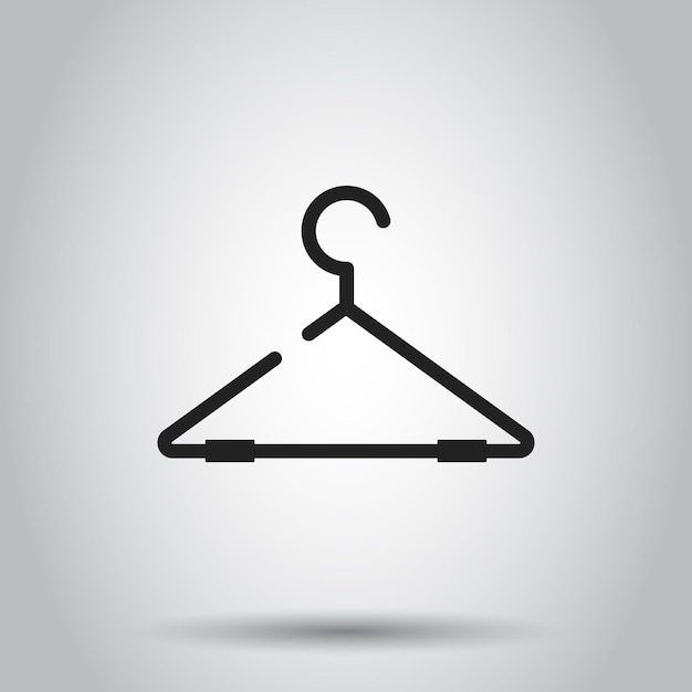 Icono de colgante Ilustración vectorial en fondo aislado Pictograma de concepto de armario de negocio
