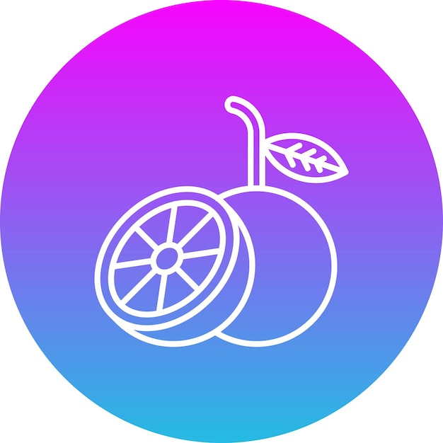 Icono de color naranja