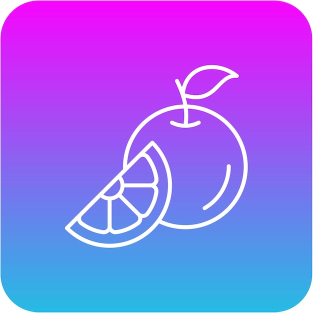 Icono de color naranja