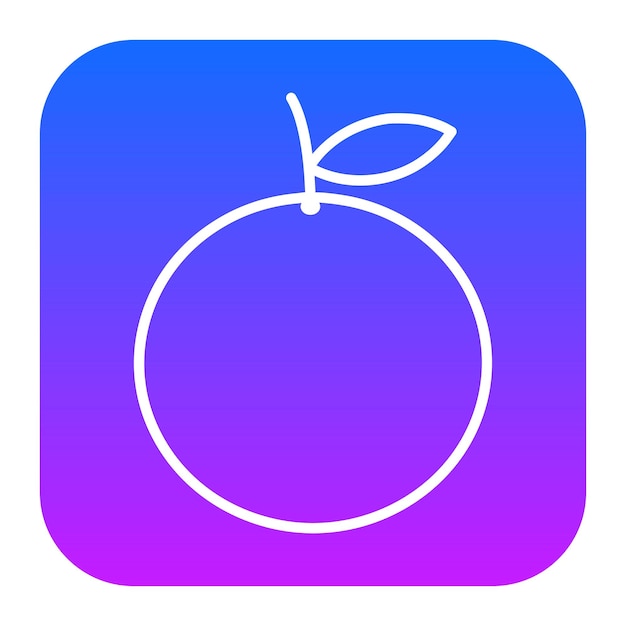 Icono de color naranja