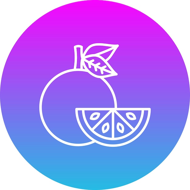 Icono de color naranja