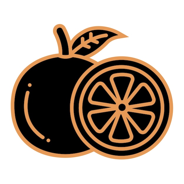 Icono de color naranja
