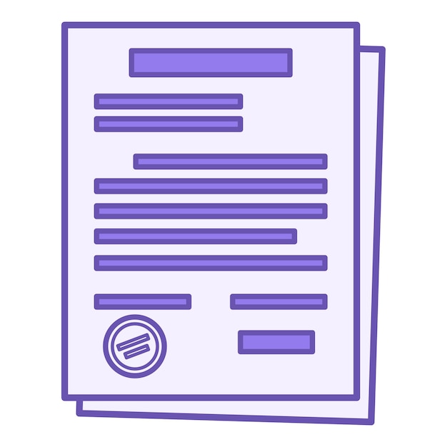 El icono de color de las políticas