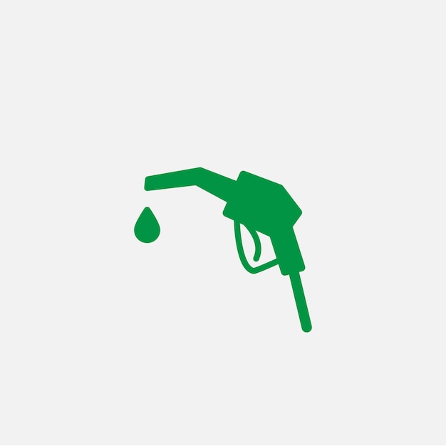 Icono de combustible modelo de logotipo más vendido de estilo plano vectorial