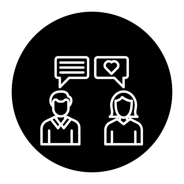 Icono de comentarios de los clientes