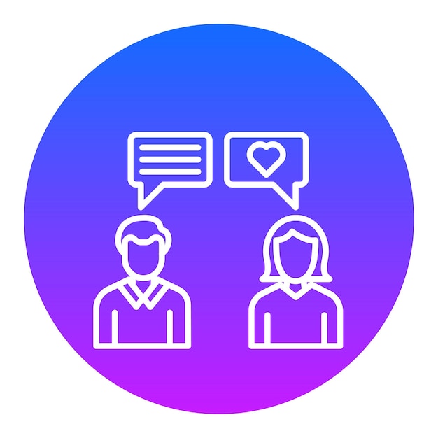 Icono de comentarios de los clientes