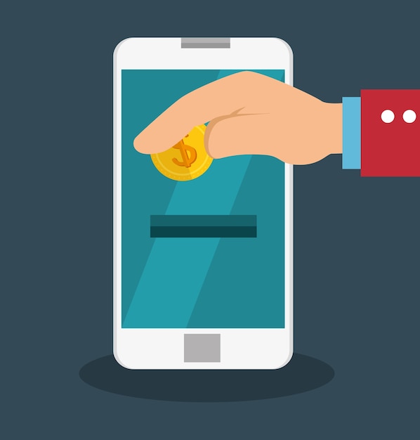 icono de comercio electrónico de negocios