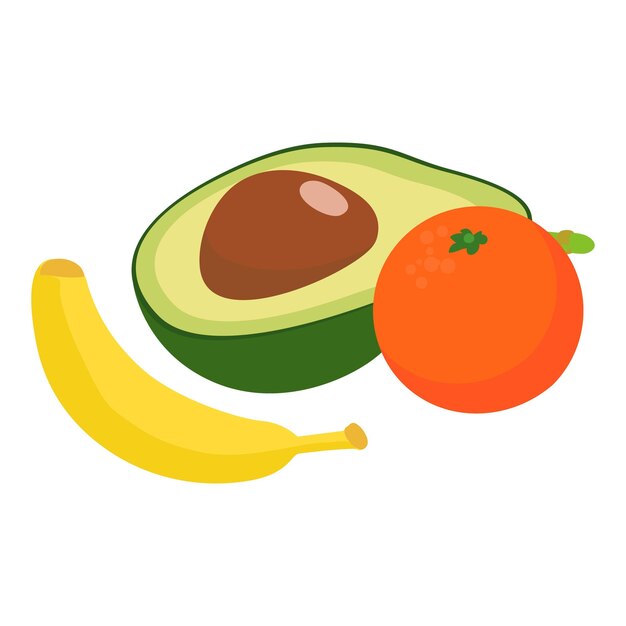 Icono de comida exótica Ilustración isométrica del icono de vector de comida exótica para web