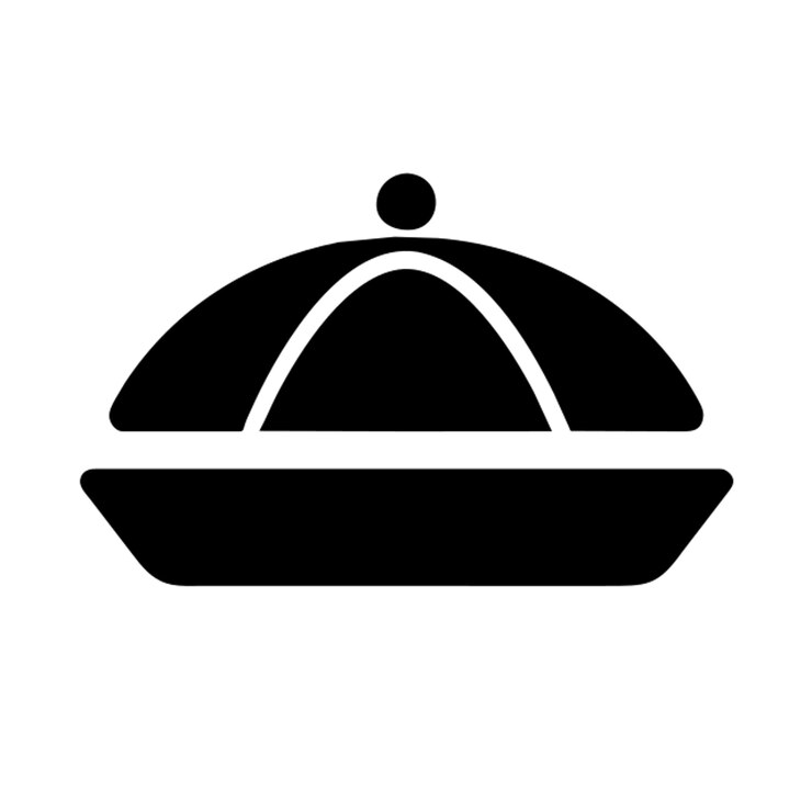 Vector icono de comida