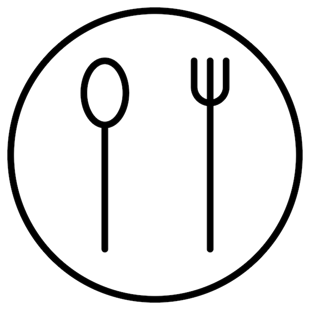 El icono de las comidas gratis