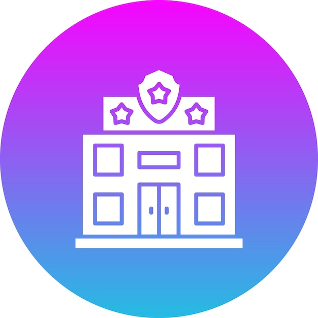 El icono de la comisaría de policía