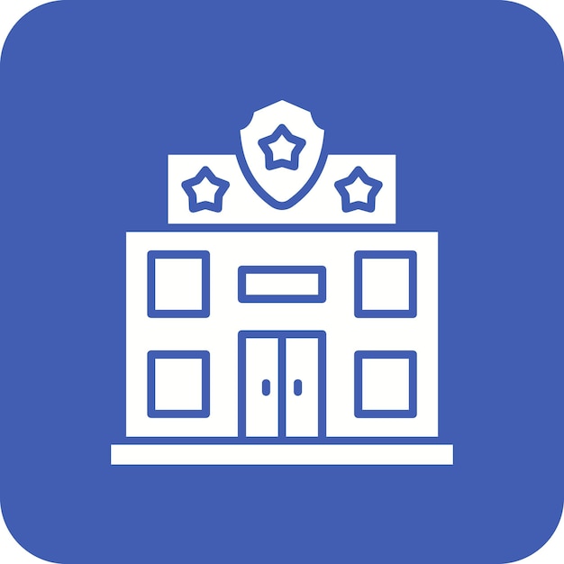 El icono de la comisaría de policía