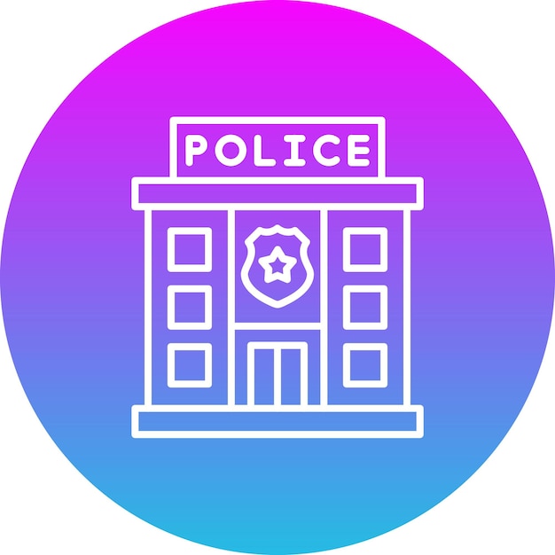 El icono de la comisaría de policía