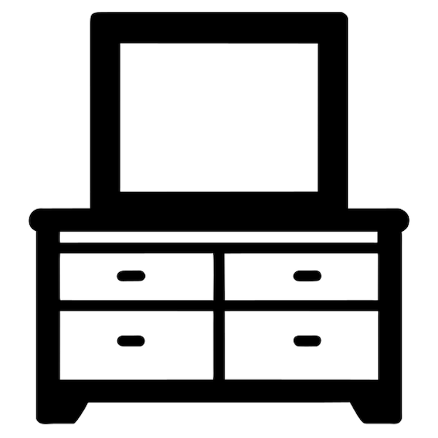el icono de la cómoda