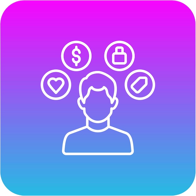 Icono del comportamiento del consumidor