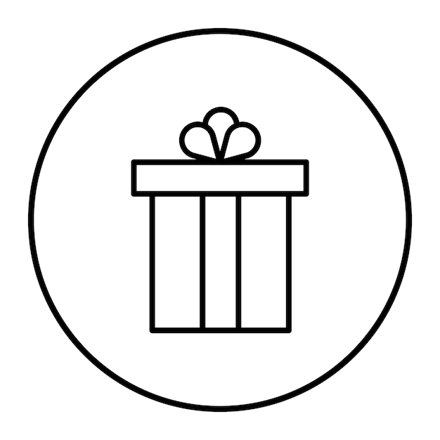 Icono de las compras de regalos