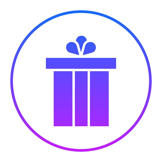 Icono de las compras de regalos