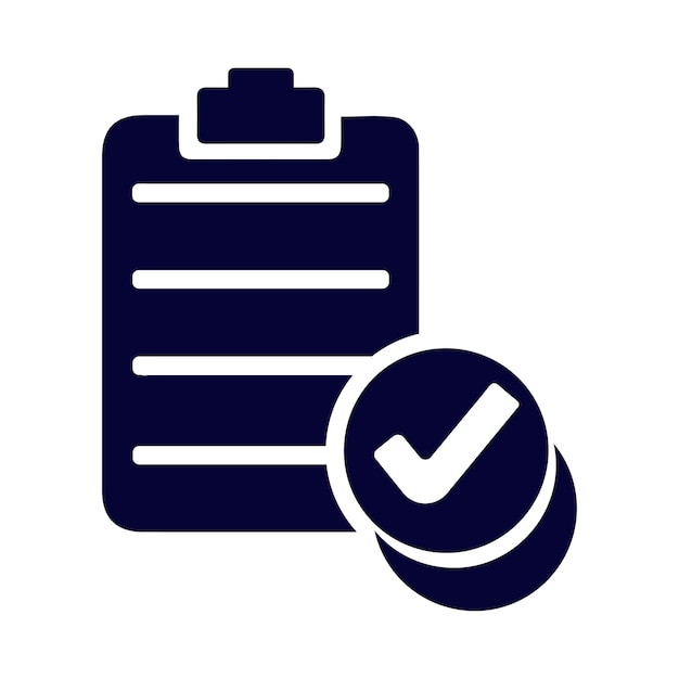 El icono de comprobación del informe