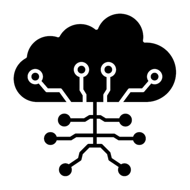 Icono de la computación en la nube