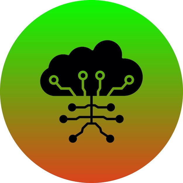 Icono de la computación en la nube