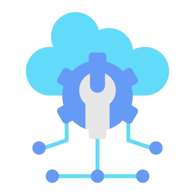 Icono de la computación en la nube