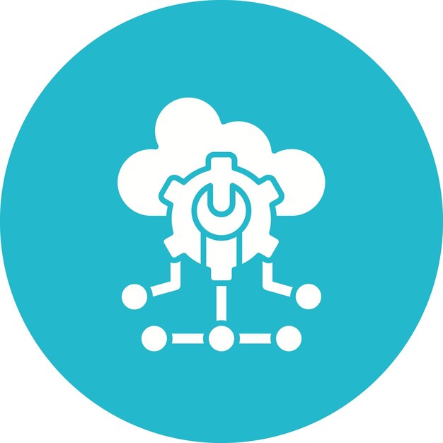 Icono de la computación en la nube