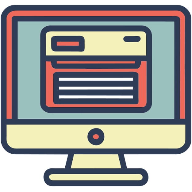 icono de la computadora personal