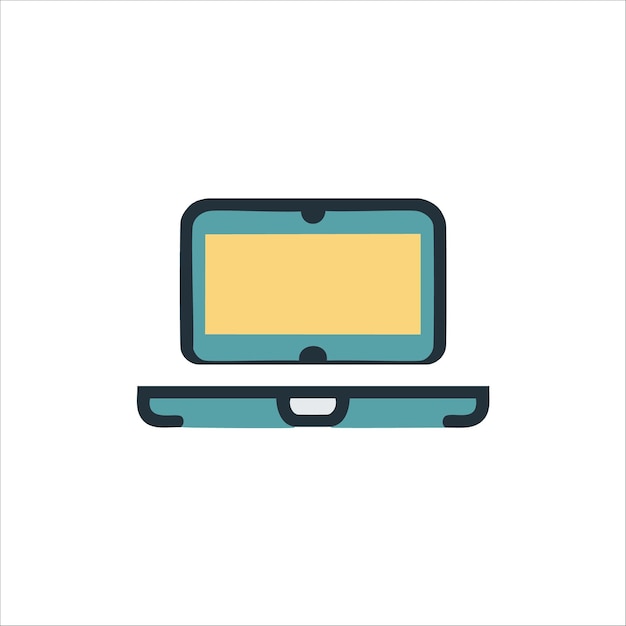 el icono de la computadora portátil