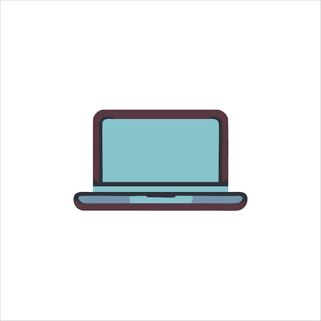 el icono de la computadora portátil