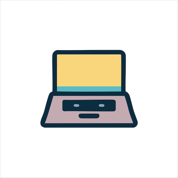 el icono de la computadora portátil