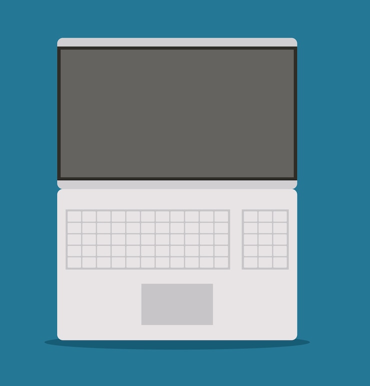 Vector el icono de la computadora portátil