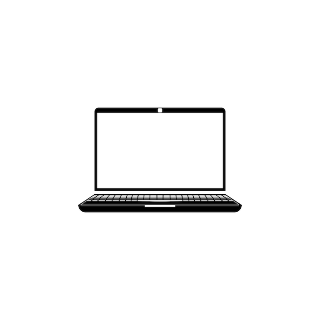 El icono de la computadora portátil