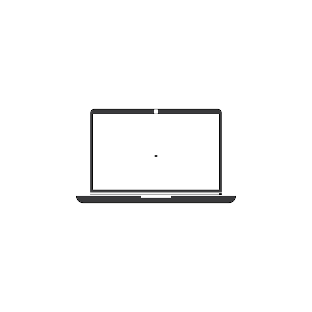 El icono de la computadora portátil