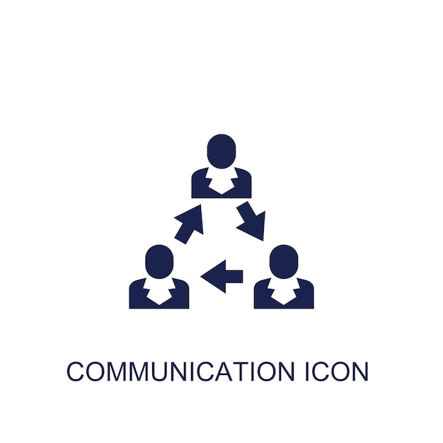 icono comunicación fondo blanco
