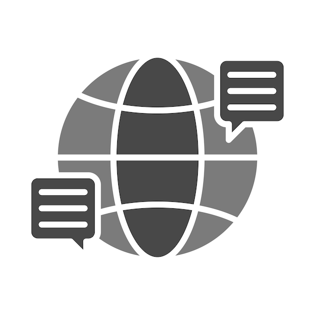 Icono de la comunicación global