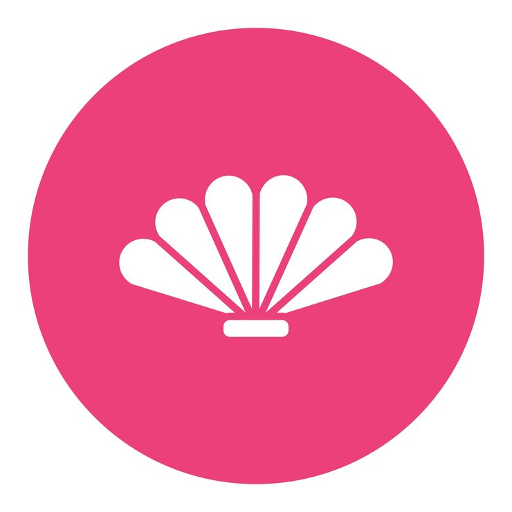 Vector icono de las conchas marinas