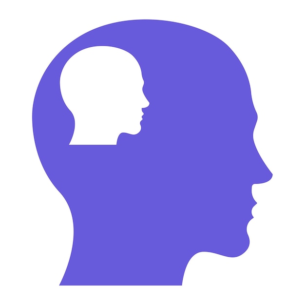 Icono de conciencia de sí mismo