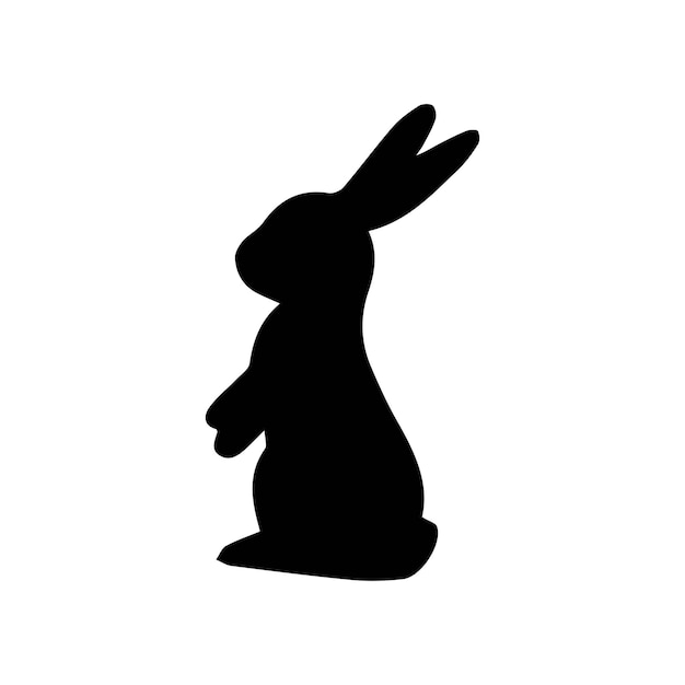 Icono del conejo conejo de pascua símbolo animal signo de estilo lineal para concepto móvil y diseño web