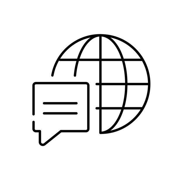 Ícono de conexión global