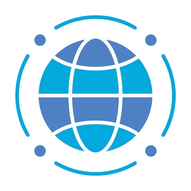 Ícono de conexión global
