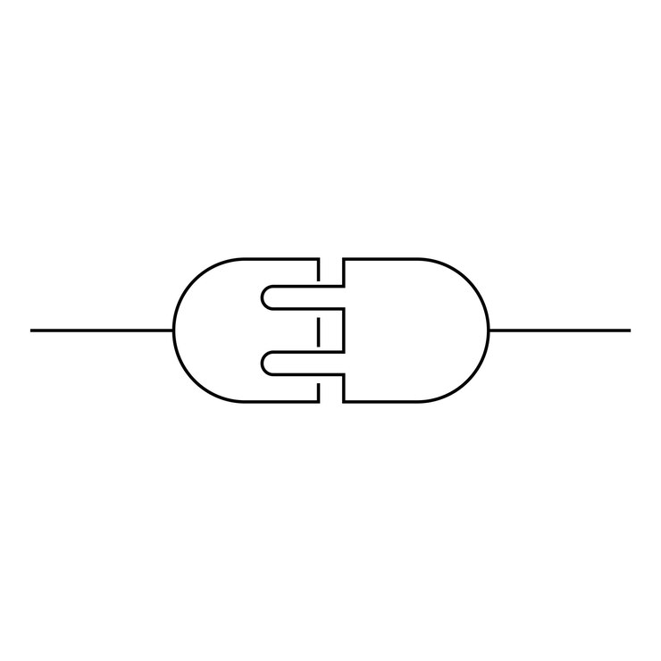 Vector icono de conexión simple